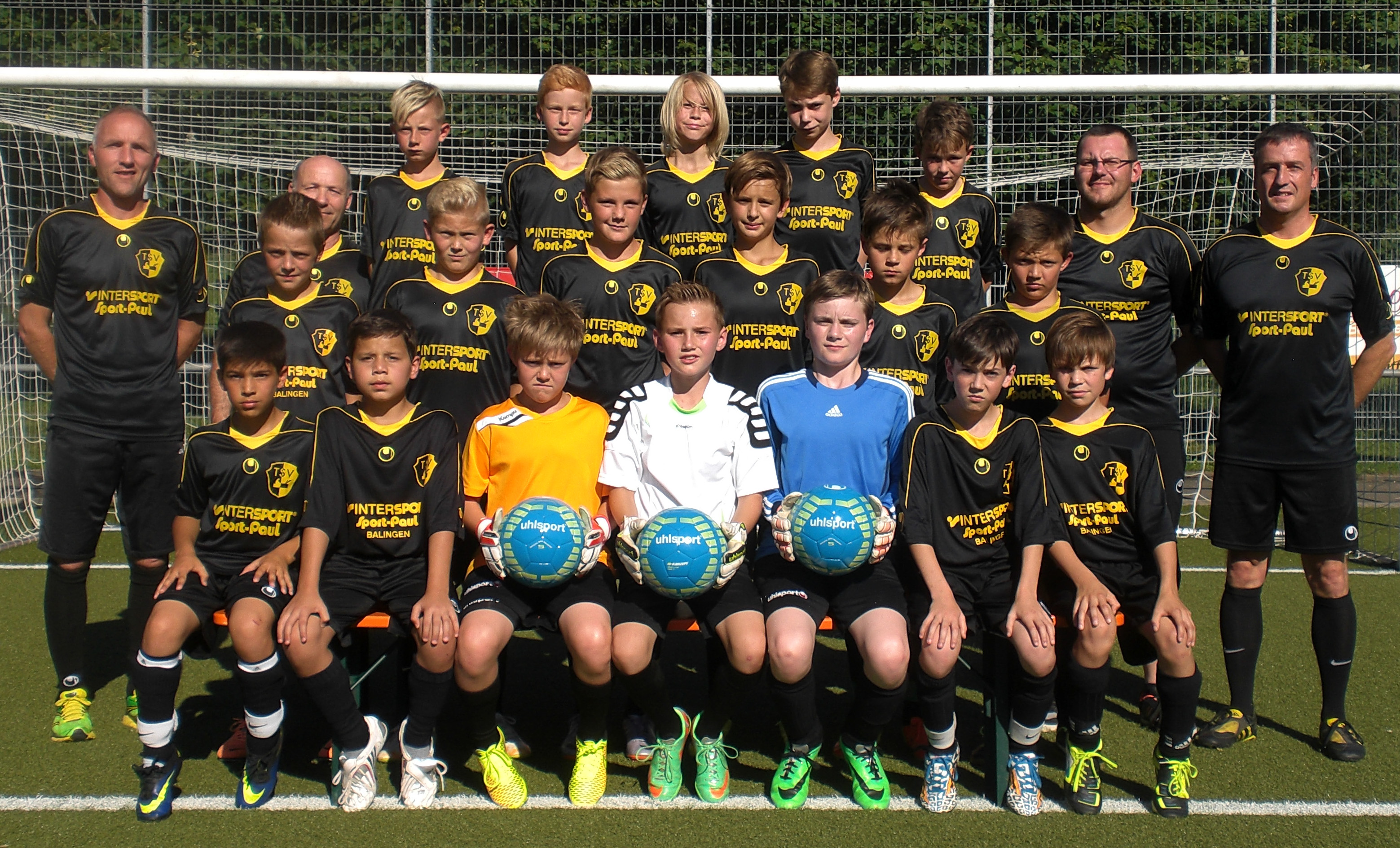 TSV Frommern U13 Saison 2014-15 DreiBänke