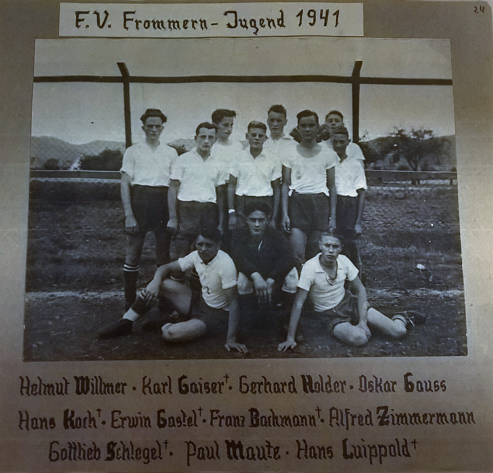 TSV Frommern Jugend 1941